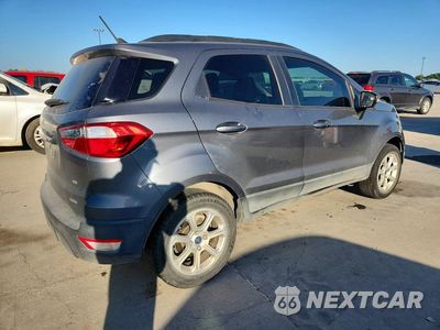 Trzecie zdjęcie samochodu z tyłu: 2020 FORD ECOSPORT SE VIN:MAJ3S2GE8LC354605 - miniatura