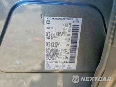 Zdjęcie 13 z 13 samochodu: 2023 NISSAN PATHFINDER SL VIN:5N1DR3CC1PC264184 - miniatura