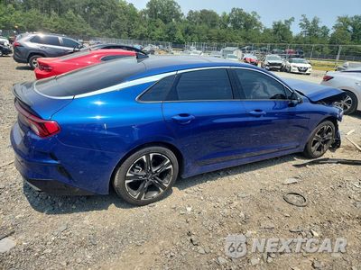 Trzecie zdjęcie samochodu z tyłu: 2023 KIA K5 GT LINE VIN:5XXG64J25PG208243 - miniatura