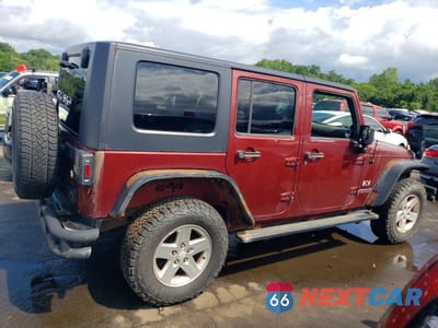 Trzecie zdjęcie samochodu z tyłu: 2007 JEEP WRANGLER X VIN:1J4GA391X7L151908 - miniatura
