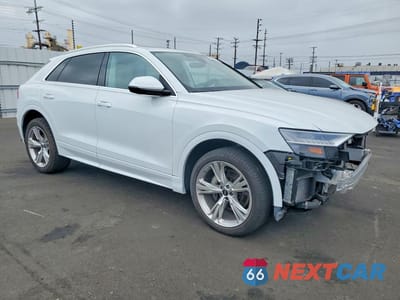 Czwarte zdjęcie samochodu z boku: 2023 AUDI Q8 PREMIUM VIN:WA1AVBF11PD024502 - miniatura
