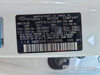 Zdjęcie 13 z 13 samochodu: 2020 HYUNDAI PALISADE SEL VIN:KM8R34HE7LU138486 - miniatura
