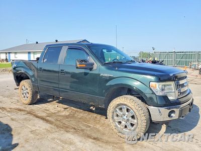 Czwarte zdjęcie samochodu z boku: 2014 FORD F150 SUPERCREW VIN:1FTFW1EF2EKF16867 - miniatura