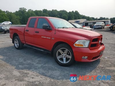 Czwarte zdjęcie samochodu z boku: 2012 DODGE RAM 1500 ST VIN:1C6RD7FT7CS283986 - miniatura