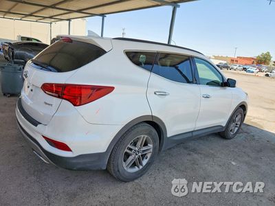 Trzecie zdjęcie samochodu z tyłu: 2018 HYUNDAI SANTA FE SPORT 2.4L VIN:5NMZU3LB7JH103203 - miniatura