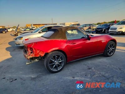 Trzecie zdjęcie samochodu z tyłu: 2017 MAZDA MX-5 MIATA GRAND TOURING VIN:JM1NDAD70H0124594 - miniatura