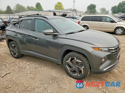 Czwarte zdjęcie samochodu z boku: 2022 HYUNDAI TUCSON LIMITED VIN:KM8JECA15NU016883 - miniatura