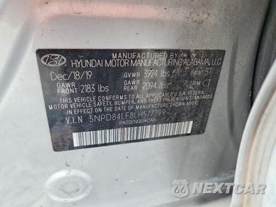 Zdjęcie 13 z 13 samochodu: 2020 HYUNDAI ELANTRA SEL VIN:5NPD84LF8LH577299 - miniatura