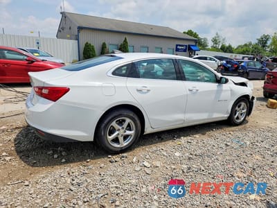 Trzecie zdjęcie samochodu z tyłu: 2018 CHEVROLET MALIBU LS VIN:1G1ZB5ST2JF176917 - miniatura