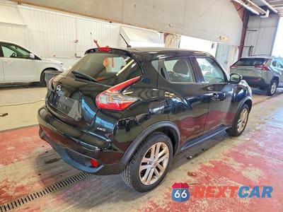 Trzecie zdjęcie samochodu z tyłu: 2016 NISSAN JUKE S VIN:JN8AF5MV8GT652013 - miniatura