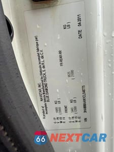 Zdjęcie 10 z 10 samochodu: 2012 INTERNATIONAL 4300 BOX TRUCK VIN:3HAMMAAN1CL548775 - miniatura