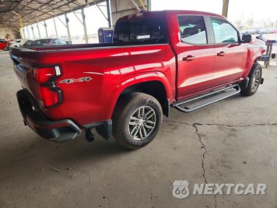Trzecie zdjęcie samochodu z tyłu: 2024 CHEVROLET COLORADO LT VIN:1GCPTCEK9R1152934 - miniatura