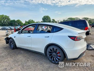 Drugie zdjęcie samochodu z przodu: 2024 TESLA MODEL Y VIN:7SAYGDEF2RA330501 - miniatura