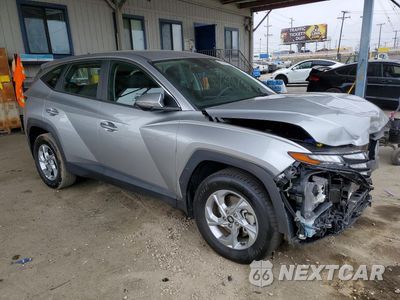Czwarte zdjęcie samochodu z boku: 2022 HYUNDAI TUCSON SE VIN:5NMJACAE9NH109870 - miniatura