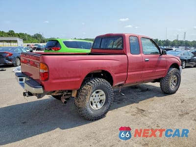 Trzecie zdjęcie samochodu z tyłu: 1999 TOYOTA TACOMA BASE VIN:4TAWM72N3XZ401673 - miniatura