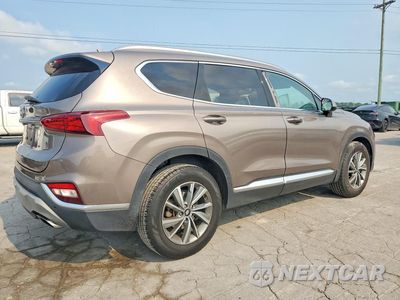 Trzecie zdjęcie samochodu z tyłu: 2019 HYUNDAI SANTA FE SEL PLUS 2.4L VIN:5NMS33AD5KH057624 - miniatura