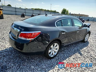 Trzecie zdjęcie samochodu z tyłu: 2010 BUICK LACROSSE CXL VIN:1G4GC5EG0AF145283 - miniatura