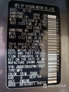 Zdjęcie 13 z 13 samochodu: 2023 NISSAN ROGUE SV VIN:JN8BT3BA0PW419937 - miniatura