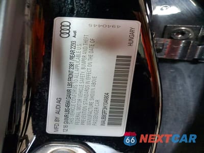 Zdjęcie 13 z 13 samochodu: 2017 AUDI A3 PREMIUM VIN:WAUB8GFF3H1046804 - miniatura