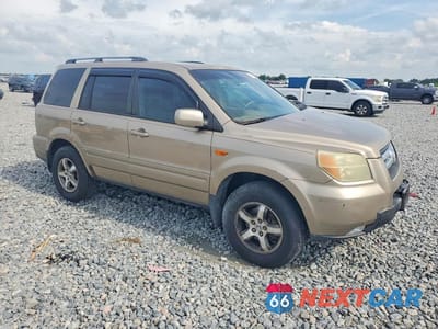 Czwarte zdjęcie samochodu z boku: 2006 HONDA PILOT EX VIN:5FNYF28596B024806 - miniatura