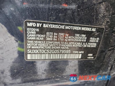 Zdjęcie 13 z 13 samochodu: 2016 BMW X5 XDR40E VIN:5UXKT0C52G0S79595 - miniatura
