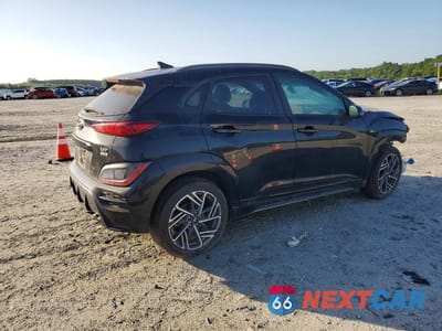 Trzecie zdjęcie samochodu z tyłu: 2023 HYUNDAI KONA N LINE VIN:KM8K3CA37PU007438 - miniatura