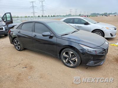 Czwarte zdjęcie samochodu z boku: 2023 HYUNDAI ELANTRA SEL VIN:KMHLS4AG0PU453396 - miniatura
