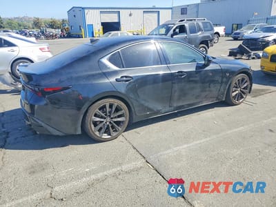 Trzecie zdjęcie samochodu z tyłu: 2021 LEXUS IS 350 F SPORT VIN:JTHGZ1B21M5046811 - miniatura