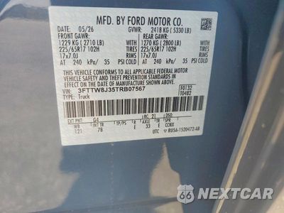 Zdjęcie 12 z 12 samochodu: 2026 FORD MAVERICK XLT VIN:3FTTW8J35TRB07567 - miniatura