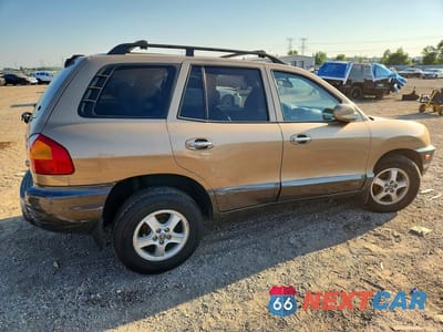 Trzecie zdjęcie samochodu z tyłu: 2002 HYUNDAI SANTA FE GLS VIN:KM8SC73D32U314028 - miniatura