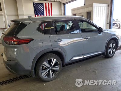 Trzecie zdjęcie samochodu z tyłu: 2022 NISSAN ROGUE SL VIN:5N1BT3CB6NC730057 - miniatura
