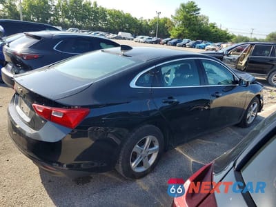 Trzecie zdjęcie samochodu z tyłu: 2019 CHEVROLET MALIBU LS VIN:1G1ZB5ST8KF101284 - miniatura