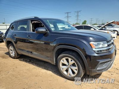 Czwarte zdjęcie samochodu z boku: 2018 VOLKSWAGEN ATLAS VIN:1V2BR2CA9JC505368 - miniatura