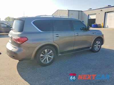 Trzecie zdjęcie samochodu z tyłu: 2015 INFINITI QX80 BASE VIN:JN8AZ2NFXF9573709 - miniatura