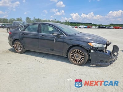 Czwarte zdjęcie samochodu z boku: 2016 FORD FUSION TITANIUM VIN:3FA6P0K98GR369822 - miniatura