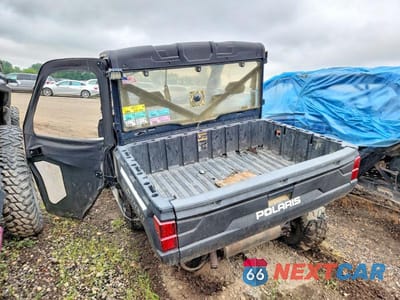 Trzecie zdjęcie samochodu z tyłu: 2021 POLARIS RANGER 1000 UTILITY VEHICLE VIN:4XATAE990M8025780 - miniatura