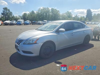 2013 NISSAN SENTRA S 3N1AB7AP5DL609034 - główne zdjęcie licytacji z USA - miniatura