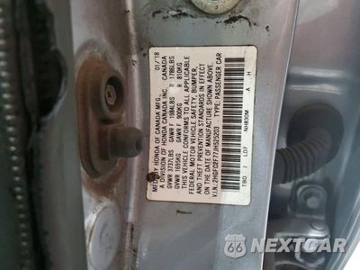 Zdjęcie 12 z 12 samochodu: 2018 HONDA CIVIC EX VIN:2HGFC2F77JH525203 - miniatura