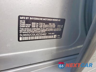 Zdjęcie 14 z 14 samochodu: 2018 BMW X5 SDRIVE35I VIN:5UXKR2C5XJ0Z20462 - miniatura