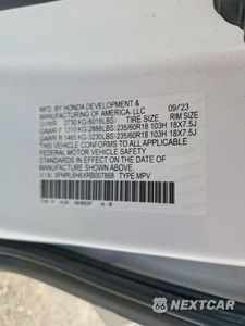 Zdjęcie 13 z 13 samochodu: 2024 HONDA ODYSSEY EXL VIN:5FNRL6H6XRB007868 - miniatura