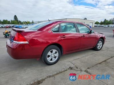 Trzecie zdjęcie samochodu z tyłu: 2008 CHEVROLET IMPALA LT VIN:2G1WT58K181367647 - miniatura