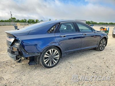 Trzecie zdjęcie samochodu z tyłu: 2017 LINCOLN MKZ HYBRID RESERVE VIN:3LN6L5MU1HR625218 - miniatura