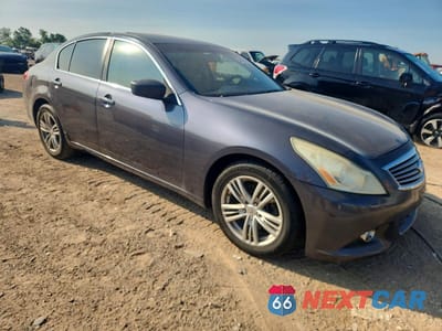 Czwarte zdjęcie samochodu z boku: 2010 INFINITI G37 VIN:JN1CV6AR3AM252661 - miniatura