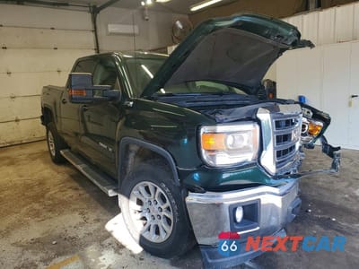 Czwarte zdjęcie samochodu z boku: 2015 GMC SIERRA K1500 SLE VIN:3GTU2UEC6FG453100 - miniatura