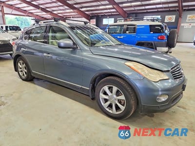 Czwarte zdjęcie samochodu z boku: 2008 INFINITI EX35 BASE VIN:JNKAJ09F08M355536 - miniatura