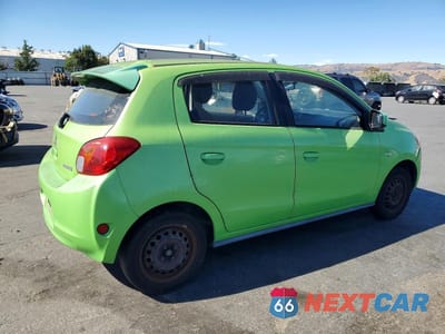 Trzecie zdjęcie samochodu z tyłu: 2014 MITSUBISHI MIRAGE DE VIN:ML32A3HJ6EH011620 - miniatura