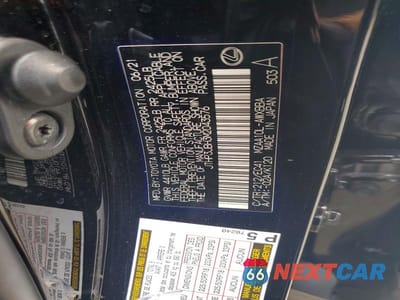Zdjęcie 12 z 12 samochodu: 2021 LEXUS UX 200 BASE VIN:JTHP3JBH3M2043576 - miniatura
