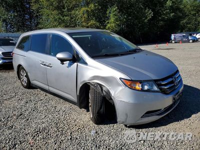 Czwarte zdjęcie samochodu z boku: 2015 HONDA ODYSSEY EXL VIN:5FNRL5H6XFB015782 - miniatura