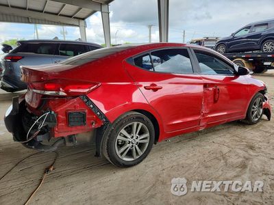 Trzecie zdjęcie samochodu z tyłu: 2018 HYUNDAI ELANTRA VALUE EDITION VIN:5NPD84LF5JH335728 - miniatura
