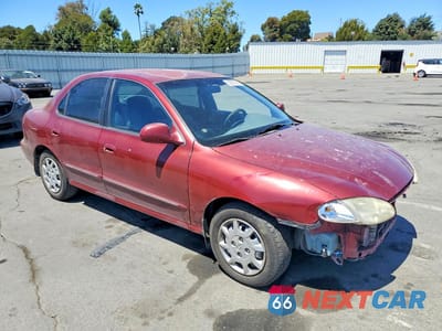 Czwarte zdjęcie samochodu z boku: 2000 HYUNDAI ELANTRA GLS VIN:KMHJF35F4YU964506 - miniatura